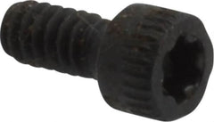 Camcar - #4-40 UNC Torx Plus Drive, Socket Cap Screw - Alloy Steel, Black Oxide Finish, Fully Threaded, 1/4" Length Under Head - Benchmark Tooling