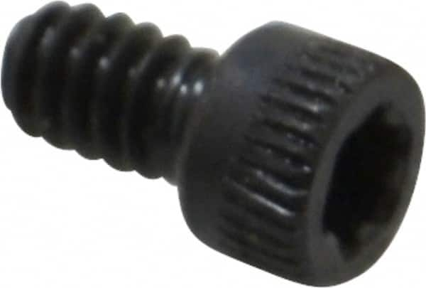 Camcar - #6-32 UNC Torx Plus Drive, Socket Cap Screw - Alloy Steel, Black Oxide Finish, Fully Threaded, 1/4" Length Under Head - Benchmark Tooling