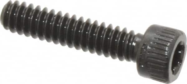 Camcar - #6-32 UNC Torx Plus Drive, Socket Cap Screw - Alloy Steel, Black Oxide Finish, Fully Threaded, 5/8" Length Under Head - Benchmark Tooling