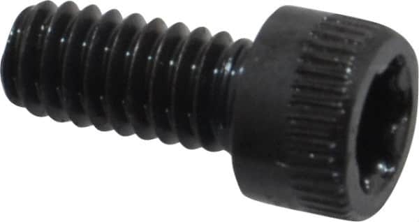 Camcar - #8-32 UNC Torx Plus Drive, Socket Cap Screw - Alloy Steel, Black Oxide Finish, Fully Threaded, 3/8" Length Under Head - Benchmark Tooling