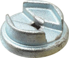 Vestil - Zinc-Plated Cast Steel Bung Nut Socket - For Use with 3/4" and 2" Drum Plugs - Benchmark Tooling