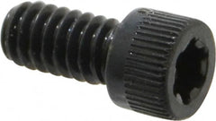 Camcar - 1/4-20 UNC Torx Plus Drive, Socket Cap Screw - Alloy Steel, Black Oxide Finish, Fully Threaded, 1/2" Length Under Head - Benchmark Tooling