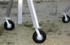 Vestil - 1,500 Lb Load Capacity, Aluminum Gantry Crane - 12' Span - Benchmark Tooling