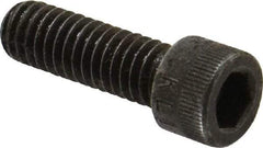 Made in USA - 5/16-18 UNC Hex Socket Drive, Socket Cap Screw - Alloy Steel, Black Oxide Finish, Fully Threaded, 1" Length Under Head - Benchmark Tooling