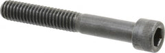 Made in USA - 5/16-18 UNC Hex Socket Drive, Socket Cap Screw - Alloy Steel, Black Oxide Finish, Partially Threaded, 2-1/4" Length Under Head - Benchmark Tooling