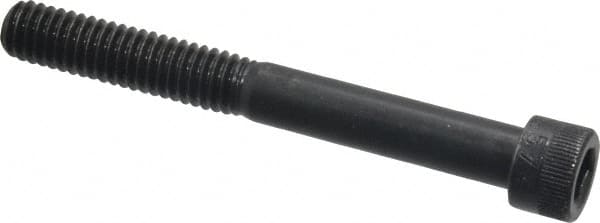 Made in USA - 5/16-18 UNC Hex Socket Drive, Socket Cap Screw - Alloy Steel, Black Oxide Finish, Partially Threaded, 2-3/4" Length Under Head - Benchmark Tooling