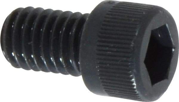 Made in USA - 3/8-16 UNC Hex Socket Drive, Socket Cap Screw - Alloy Steel, Black Oxide Finish, Fully Threaded, 5/8" Length Under Head - Benchmark Tooling