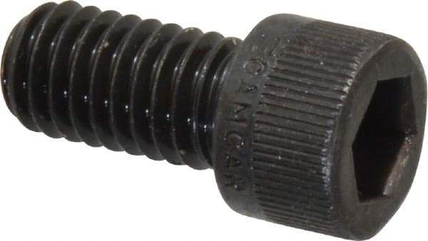 Made in USA - 3/8-16 UNC Hex Socket Drive, Socket Cap Screw - Alloy Steel, Black Oxide Finish, Fully Threaded, 3/4" Length Under Head - Benchmark Tooling