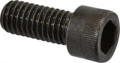 Made in USA - 3/8-16 UNC Hex Socket Drive, Socket Cap Screw - Alloy Steel, Black Oxide Finish, Fully Threaded, 7/8" Length Under Head - Benchmark Tooling