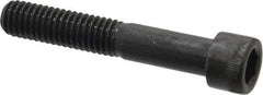 Made in USA - 3/8-16 UNC Hex Socket Drive, Socket Cap Screw - Alloy Steel, Black Oxide Finish, Partially Threaded, 2-1/4" Length Under Head - Benchmark Tooling