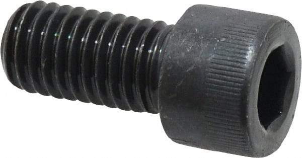 Made in USA - 1/2-13 UNC Hex Socket Drive, Socket Cap Screw - Alloy Steel, Black Oxide Finish, Fully Threaded, 1" Length Under Head - Benchmark Tooling