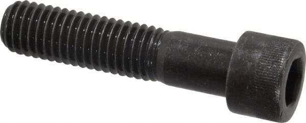 Made in USA - 1/2-13 UNC Hex Socket Drive, Socket Cap Screw - Alloy Steel, Black Oxide Finish, Partially Threaded, 2-1/4" Length Under Head - Benchmark Tooling