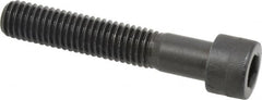 Made in USA - 1/2-13 UNC Hex Socket Drive, Socket Cap Screw - Alloy Steel, Black Oxide Finish, Partially Threaded, 2-3/4" Length Under Head - Benchmark Tooling