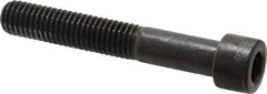 Made in USA - 1/2-13 UNC Hex Socket Drive, Socket Cap Screw - Alloy Steel, Black Oxide Finish, Partially Threaded, 3-1/4" Length Under Head - Benchmark Tooling