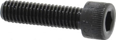 Made in USA - #10-32 UNF Hex Socket Drive, Socket Cap Screw - Alloy Steel, Black Oxide Finish, Fully Threaded, 3/4" Length Under Head - Benchmark Tooling