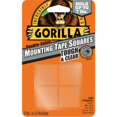 Gorilla Clear Mounting Tape Squares - Benchmark Tooling