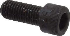Made in USA - 5/16-24 UNF Hex Socket Drive, Socket Cap Screw - Alloy Steel, Black Oxide Finish, Fully Threaded, 3/4" Length Under Head - Benchmark Tooling