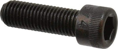 Made in USA - 5/16-24 UNF Hex Socket Drive, Socket Cap Screw - Alloy Steel, Black Oxide Finish, Fully Threaded, 1" Length Under Head - Benchmark Tooling