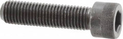 Made in USA - 5/16-24 UNF Hex Socket Drive, Socket Cap Screw - Alloy Steel, Black Oxide Finish, Fully Threaded, 1-1/4" Length Under Head - Benchmark Tooling