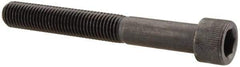 Made in USA - 5/16-24 UNF Hex Socket Drive, Socket Cap Screw - Alloy Steel, Black Oxide Finish, Partially Threaded, 2-1/2" Length Under Head - Benchmark Tooling