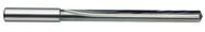 20mm Dia. - Carbide Straight Flute 7xD Drill-130° 4-Facet Point-Coolant-Bright - Benchmark Tooling