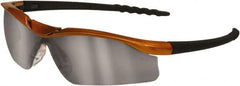 MCR Safety - Indoor/Outdoor Clear Mirror Lenses, Framed Safety Glasses - Anti-Fog, Scratch Resistant, Size Universal, Wrap Around - Benchmark Tooling