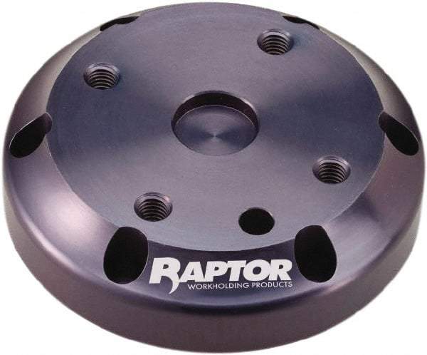 Raptor Workholding - 6.3" Jaw Width, 1-1/2" High Riser - For Use with 4 & 5 Axis Workholding Systems - Benchmark Tooling