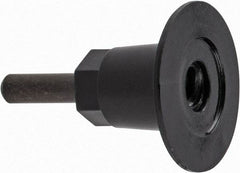 DeWALT - 1-1/2" Diam Quick-Change Disc Backing Pad - 1/4" Shank Diam, 25,000 RPM, Roloc Compatible - Benchmark Tooling