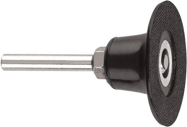 DeWALT - 3" Diam Quick-Change Disc Backing Pad - 1/4" Shank Diam, 20,000 RPM, Roloc TS Compatible - Benchmark Tooling