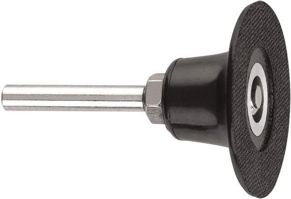 DeWALT - 1-1/2" Diam Quick-Change Disc Backing Pad - 1/4" Shank Diam, 30,000 RPM, Roloc TS Compatible - Benchmark Tooling