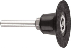 DeWALT - 1-1/2" Diam Quick-Change Disc Backing Pad - 1/4" Shank Diam, 30,000 RPM, Roloc TS Compatible - Benchmark Tooling