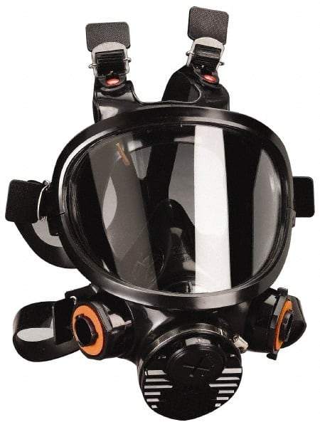 3M - Series 7800S, Size M Full Face Respirator - 6-Point Suspension, Bayonet & DIN Connection - Benchmark Tooling