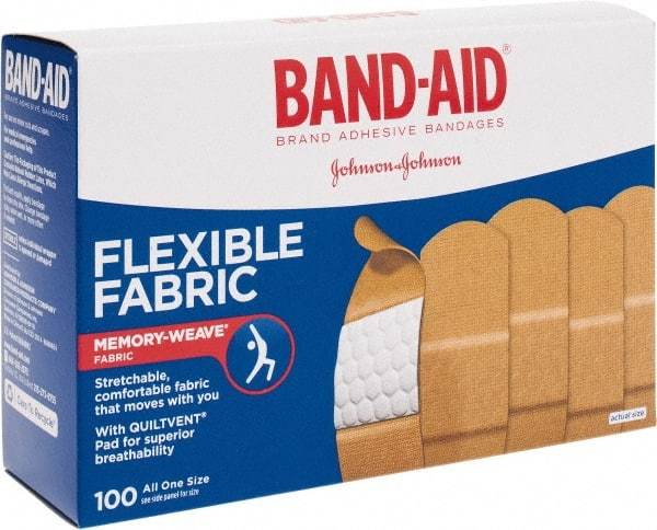 Johnson & Johnson - 3" Long x 1" Wide, General Purpose Self-Adhesive Bandage - Woven Fabric Bandage - Benchmark Tooling