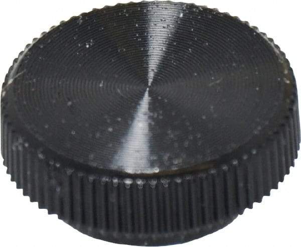 Made in USA - Knurled Plastic Thumb Screw - 16mm OAL, 16mm Head Diam x 6.5mm Head Height - Benchmark Tooling
