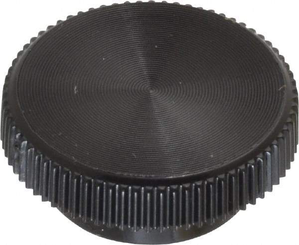 Made in USA - Knurled Plastic Thumb Screw - 19mm OAL, 19mm Head Diam x 7.6mm Head Height - Benchmark Tooling