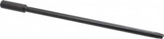 Allied Machine and Engineering - Series 0, 33/64 to 11/16" Diam, 3/4" Diam Straight Shank, Straight Flute Spade Drill - 11-5/8" Max Depth, 12-35/64" Body Length, 14-13/16" OAL, Long Length, Through Coolant - Benchmark Tooling