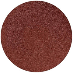 Sait - 10" Diam, 36 Grit Aluminum Oxide Adhesive PSA Disc - Very Coarse Grade, X Weighted Cloth Backing, For Disc Sanders - Benchmark Tooling