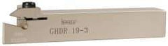 Iscar - Right Hand Cut, GI.., GPV.., TIP.. Insert, Indexable Cutoff Toolholder - 0.36" Max Depth of Cut, 3/4" Shank Width, 3/4" Shank Height, 4-1/2" OAL - Benchmark Tooling