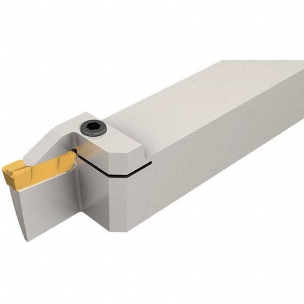 Iscar - GHFG, Internal, Right Hand, 0.984" Max Depth of Cut, 0.315" Max Groove Width, Indexable Grooving Tool Holder - GDM.. 808, GI.. 8.. Insert Compatibility, 1-1/4" Shank Height, 1-1/4" Shank Width, 6.7" OAL - Benchmark Tooling