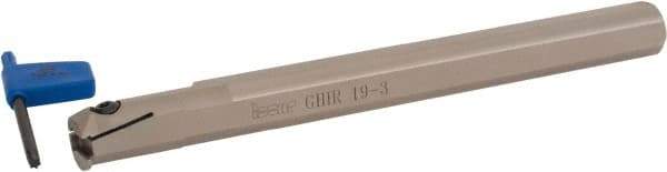 Iscar - GHI, Right Hand, 0.177" Max Depth of Cut, 0.078 to 0.137" Groove Width, Indexable Grooving Tool Holder - GIFI.., GIMY.., GINI.., GIPI.., TIPI.. Insert Compatibility, 3/4" Shank Width, 8" OAL - Benchmark Tooling