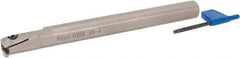 Iscar - GHI, Right Hand, 0.177" Max Depth of Cut, 0.118 to 0.189" Groove Width, Indexable Grooving Tool Holder - GIFI.., GIMY.., GINI.., GIPI.., TIPI.. Insert Compatibility, 3/4" Shank Width, 8" OAL - Benchmark Tooling
