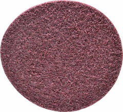 Norton - 4-1/2" Diam, 120 Grit, Aluminum Oxide Hook & Loop Disc - Fine Grade, Nonwoven, - Benchmark Tooling