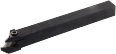 Iscar - GHS, External, Right Hand, 1/2" Max Depth of Cut, 0.087 to 1/8" Groove Width, Indexable Grooving Tool Holder - GIG, GIM, GIP, TIP Insert Compatibility, 1/2" Shank Height, 1/2" Shank Width, 4.72" OAL - Benchmark Tooling
