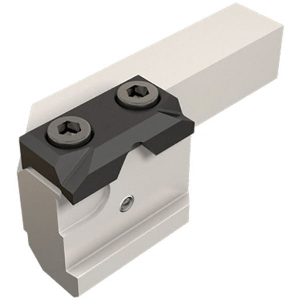 Iscar - Left Hand Indexable Grooving Cutoff Toolholder - 1" Shank Height x 1" Shank Width, GI.. Insert Style, UBHC Toolholder Style, Series Cut Grip - Benchmark Tooling