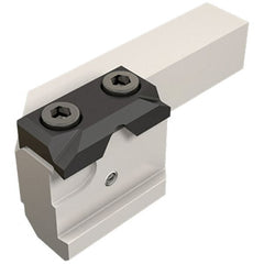 Iscar - Left Hand Indexable Grooving Cutoff Toolholder - 1" Shank Height x 1" Shank Width, GI.. Insert Style, UBHC Toolholder Style, Series Cut Grip - Benchmark Tooling