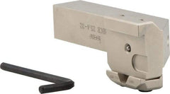 Iscar - Right Hand Indexable Grooving Cutoff Toolholder - 1" Shank Height x 1" Shank Width, GI.. Insert Style, UBHC Toolholder Style, Series Cut Grip - Benchmark Tooling