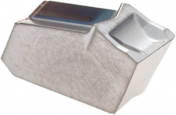 Iscar - GFL IC354 Grade, 0.1614" Cutting Width, Carbide Cutoff Insert - 4° Left Hand Lead Angle, 0.0094" Cnr Rad, TiCN Coated, Single End - Benchmark Tooling