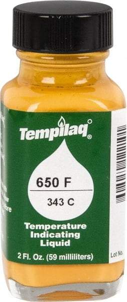 Tempil - 650°F Temp Indicating Liquid - 2 Ounce Container, 343°C - Benchmark Tooling