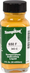 Tempil - 650°F Temp Indicating Liquid - 2 Ounce Container, 343°C - Benchmark Tooling