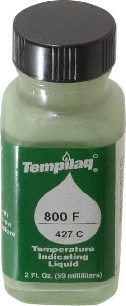 Tempil - 800°F Temp Indicating Liquid - 2 Ounce Container, 427°C - Benchmark Tooling